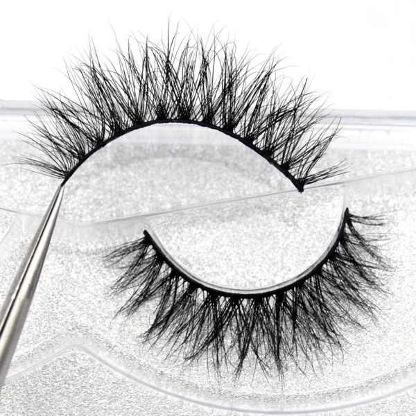Visofree Mink 3D Lashes Handmade Mink Lashes  Long False Eyelashes Crisscross Maquiagem Profissional Makeup Eye Lashes 3D08 - Image 10