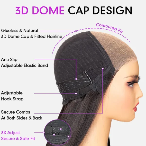 CELIE Pre-styled Butterfly Haircut Pop Layers Wig 200% Loose Wave 6×5 Ready To Go Glueless Wig Pre Plucked 13x4 Lace Frontal Wig - Image 10