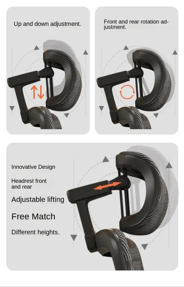 Ergonomic Chair Lumbar Computer Chair Home Comfort Sedentary Gaming Chair Reclining Office Chair For Desk chair news - Image 41