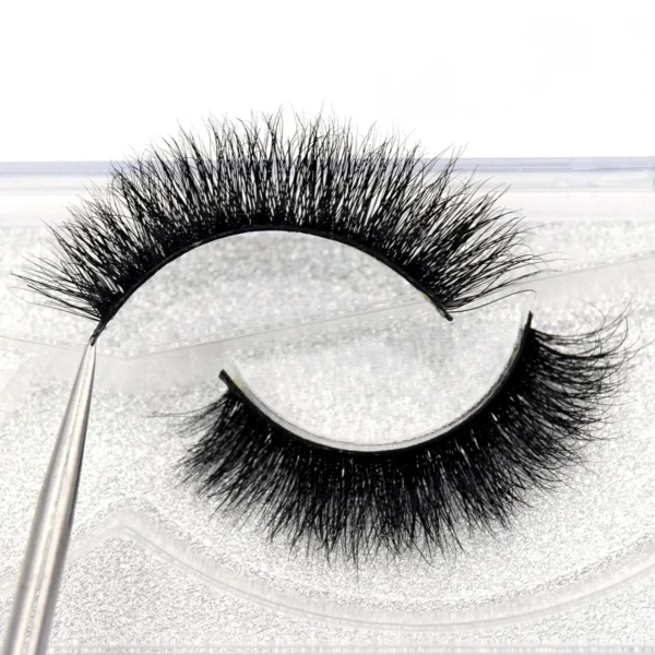 Visofree Mink 3D Lashes Handmade Mink Lashes  Long False Eyelashes Crisscross Maquiagem Profissional Makeup Eye Lashes 3D08 - Image 25