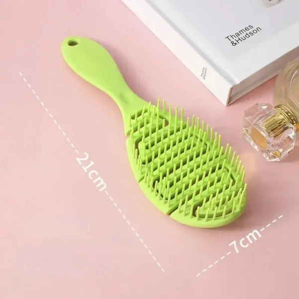 Square Hollow Hair Scalp Massage Comb Hair Brushes Antistatic Wet Dry Curly Detangler Hairbrush Nylon Special for Real Hair Wigs - Image 7