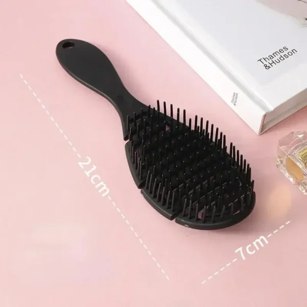 Square Hollow Hair Scalp Massage Comb Hair Brushes Antistatic Wet Dry Curly Detangler Hairbrush Nylon Special for Real Hair Wigs - Image 8