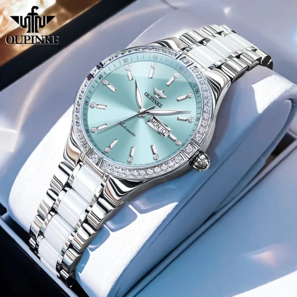 OUPINKE Women's Watches Imported Automatic Mechanical Watch Movement Luxury Top Brand Wrist watch for Ladies 2024 Trend - Image 10