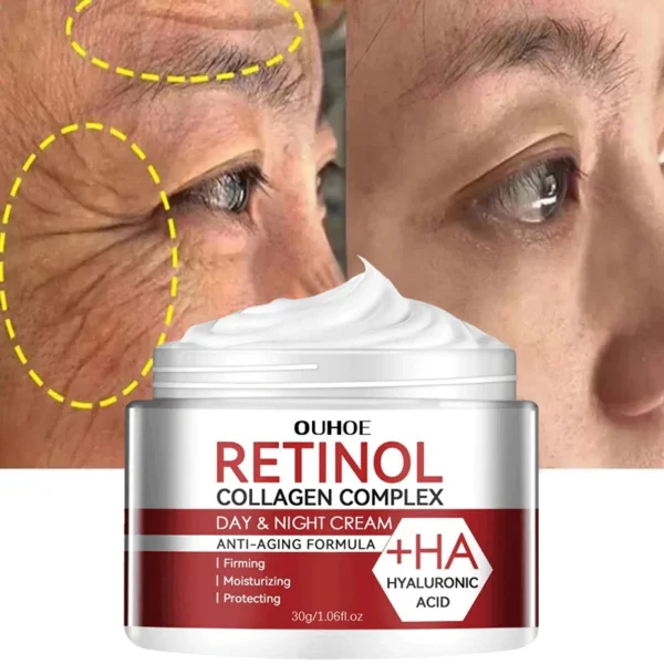 Retinol Wrinkle Remover Face Set Instant Firming Lifting Anti-Aging Serum Fade Fine Lines Whitening Korean Skin Care Products - Image 9