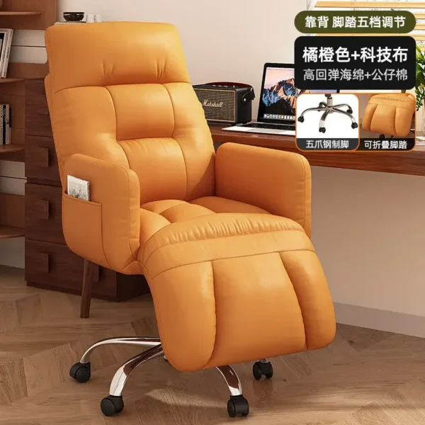 Computer Chair, Home, Comfort, Lazy, Sofa, Sedentary, Backrest, Office, College Students, Dormitory, E-sports, Live Broadcast - Image 3