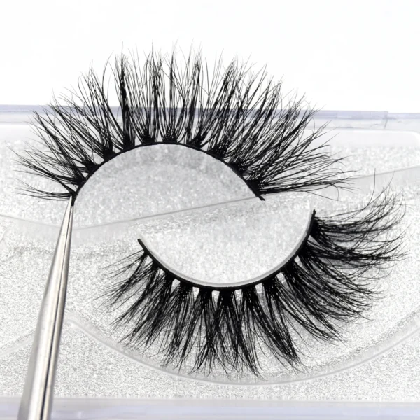 Visofree Mink 3D Lashes Handmade Mink Lashes  Long False Eyelashes Crisscross Maquiagem Profissional Makeup Eye Lashes 3D08 - Image 16