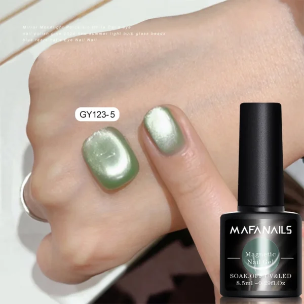 8ml Cat Eye Nail Gel Polish 9D Upgraded Magnetic Gel Polish Galaxy Chameleon Effect Nail Gel Soak Off Salon Manicure Nail Gel - Image 63