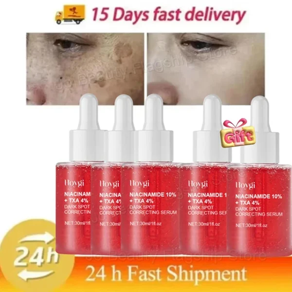 Niacinamide Serum Dark Spot Correcting Moisturizing Brightening Fade Fine Lines Deep Cleaning Makeup Remover Korean Skin Care - Image 7