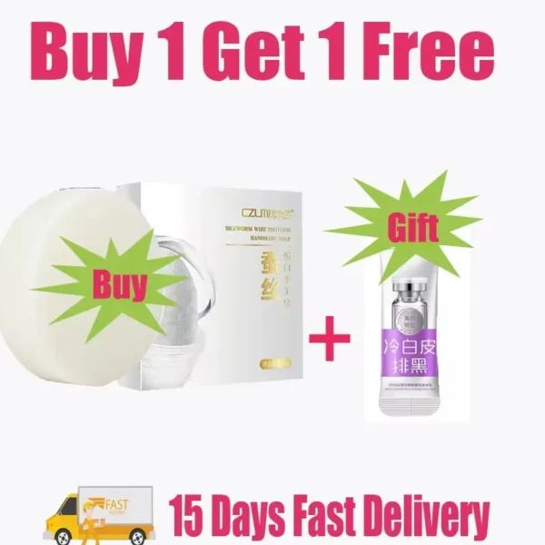 Body Whitening Soap Underarm Knee Bleaching Soap Chicken Skin Removal Dark Spot Removal Dead Skin Moisturize Brighten Body Care - Image 8