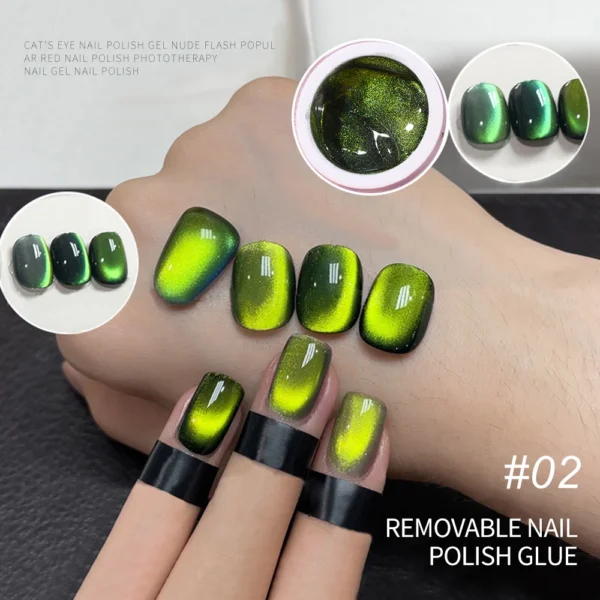 8ml Cat Eye Nail Gel Polish 9D Upgraded Magnetic Gel Polish Galaxy Chameleon Effect Nail Gel Soak Off Salon Manicure Nail Gel - Image 71