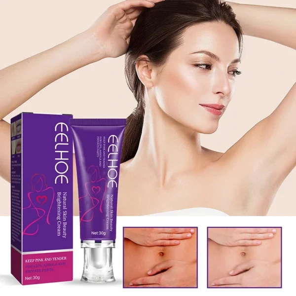 Whitening Cream Private Parts Underarm Bleaching Whiten Butt Knee Brighten Inner Thigh Intimate Parts Dark Remove Melanin Care - Image 10