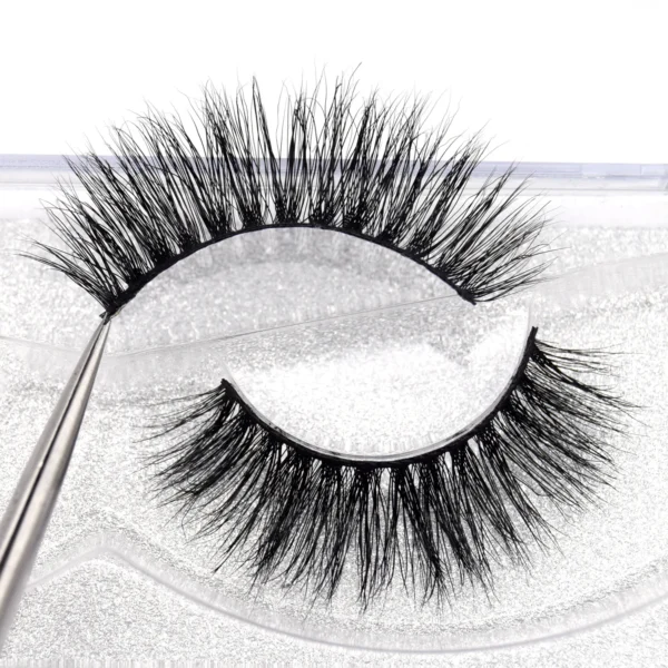Visofree Mink 3D Lashes Handmade Mink Lashes  Long False Eyelashes Crisscross Maquiagem Profissional Makeup Eye Lashes 3D08 - Image 27