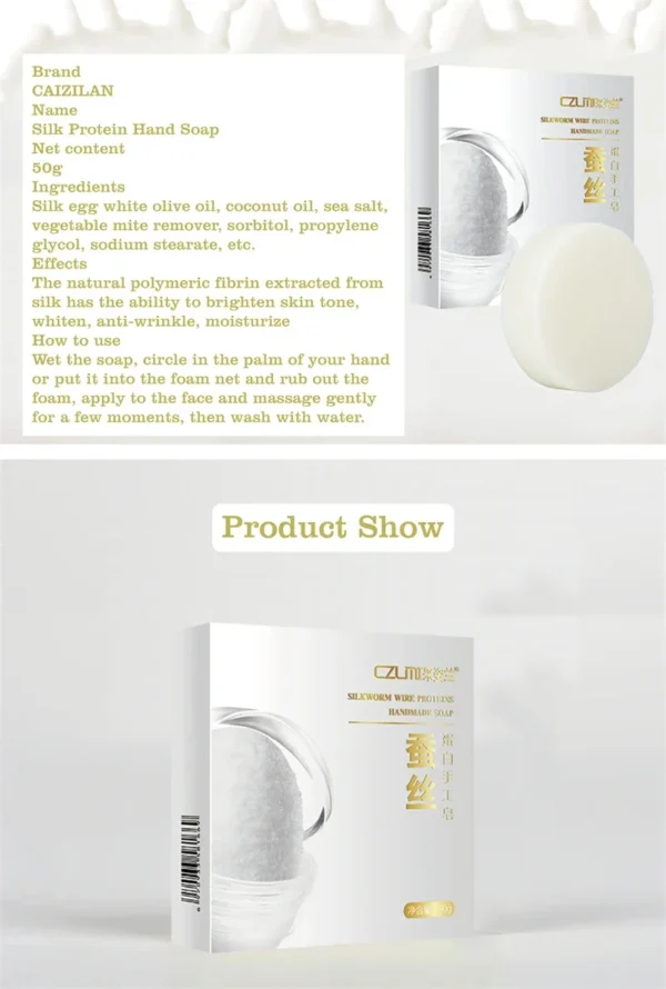 Body Whitening Soap Underarm Knee Bleaching Soap Chicken Skin Removal Dark Spot Removal Dead Skin Moisturize Brighten Body Care - Image 17