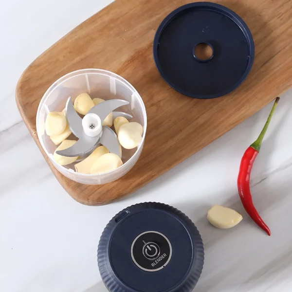 Electric Kitchen Food Chopper Mini Garlic Masher crusher USB Portable Meat Grinder Vegetable Chopper for Kitchen Gadgets - Image 2