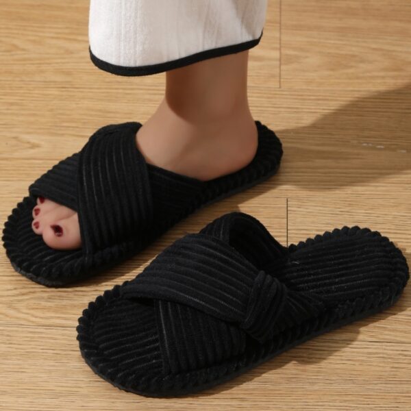 Slippers Open Home Non-slip Flat Couple - Image 8