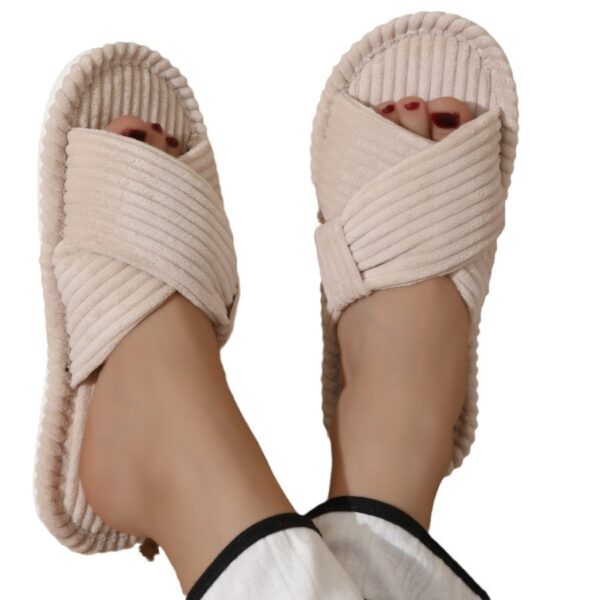 Slippers Open Home Non-slip Flat Couple - Image 2