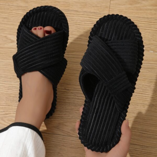 Slippers Open Home Non-slip Flat Couple - Image 7