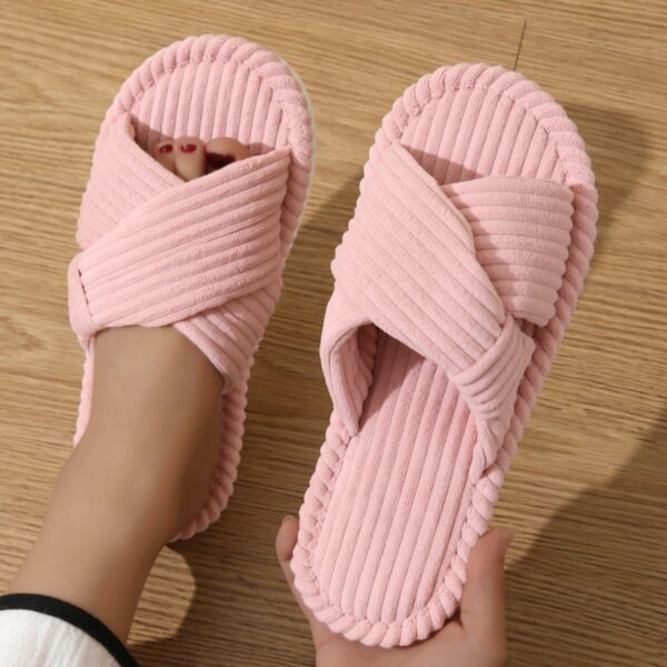 Slippers Open Home Non-slip Flat Couple - Image 4